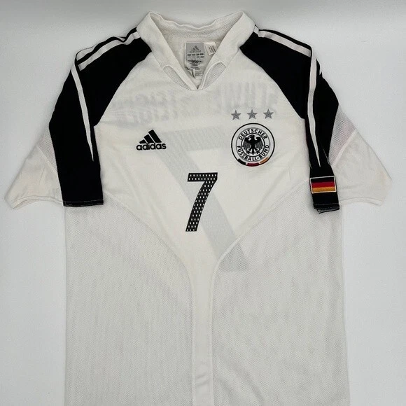 Camiseta de fútbol Schweinsteiger #7 Alemania 2004/2005 local ORIGINAL Adidas de colección (S) Foto 3 de 4