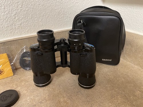Tasco Binoculars~7x35mm 15-7x35 (346ft/1000YDS 115M/1000M)W/Case, Covers & strap - Picture 2 of 16