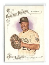 2014 Topps Allen & Ginter - #99 - Wilin Rosario - Colorado Rockies
