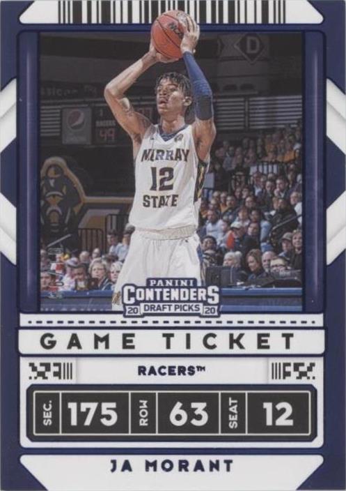 2020-21 Panini Contenders Draft Picks - Ja Morant #44 - 1 of 2
