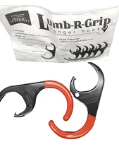 Lumb-R-Grip HOOKS—2—Hangs from Wood Joist Made in USA Handy Convenient & Sturdy