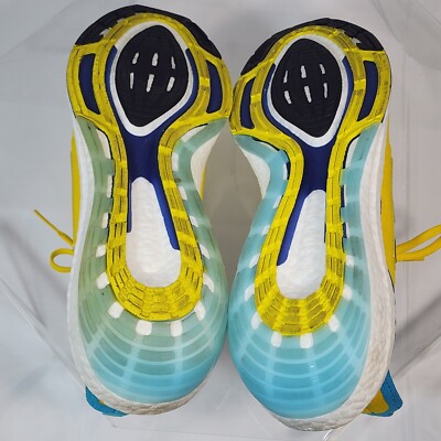 RARE Adidas UltraBoost 22 Yellow Sky Rush Ukraine Men\'s Shoes Sz 5.5 GW1710 RARE Adidas UltraBoost 22 Yellow Sky Rush Ukraine Men main image 4