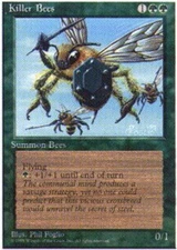 MTG Killer Bees, Light Play, English Alternate Fourth Edition 4th