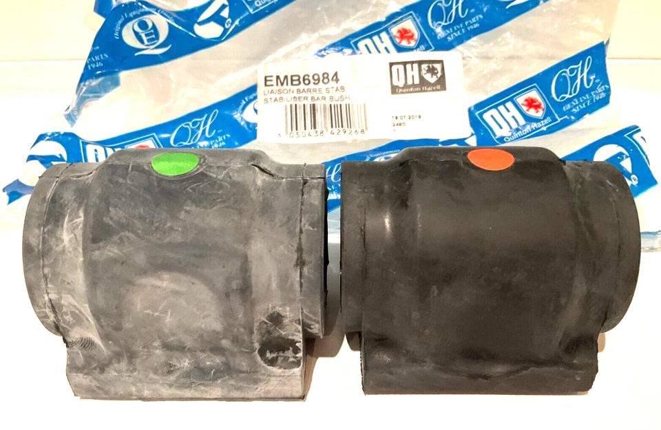 PAR DE ARBUSTOS/ARBUSTOS DE BARRA ANTIVUELCO FRONTAL PARA DESCUBRIMIENTO DE LAND ROVER 3/MK3 Foto 2 de 2