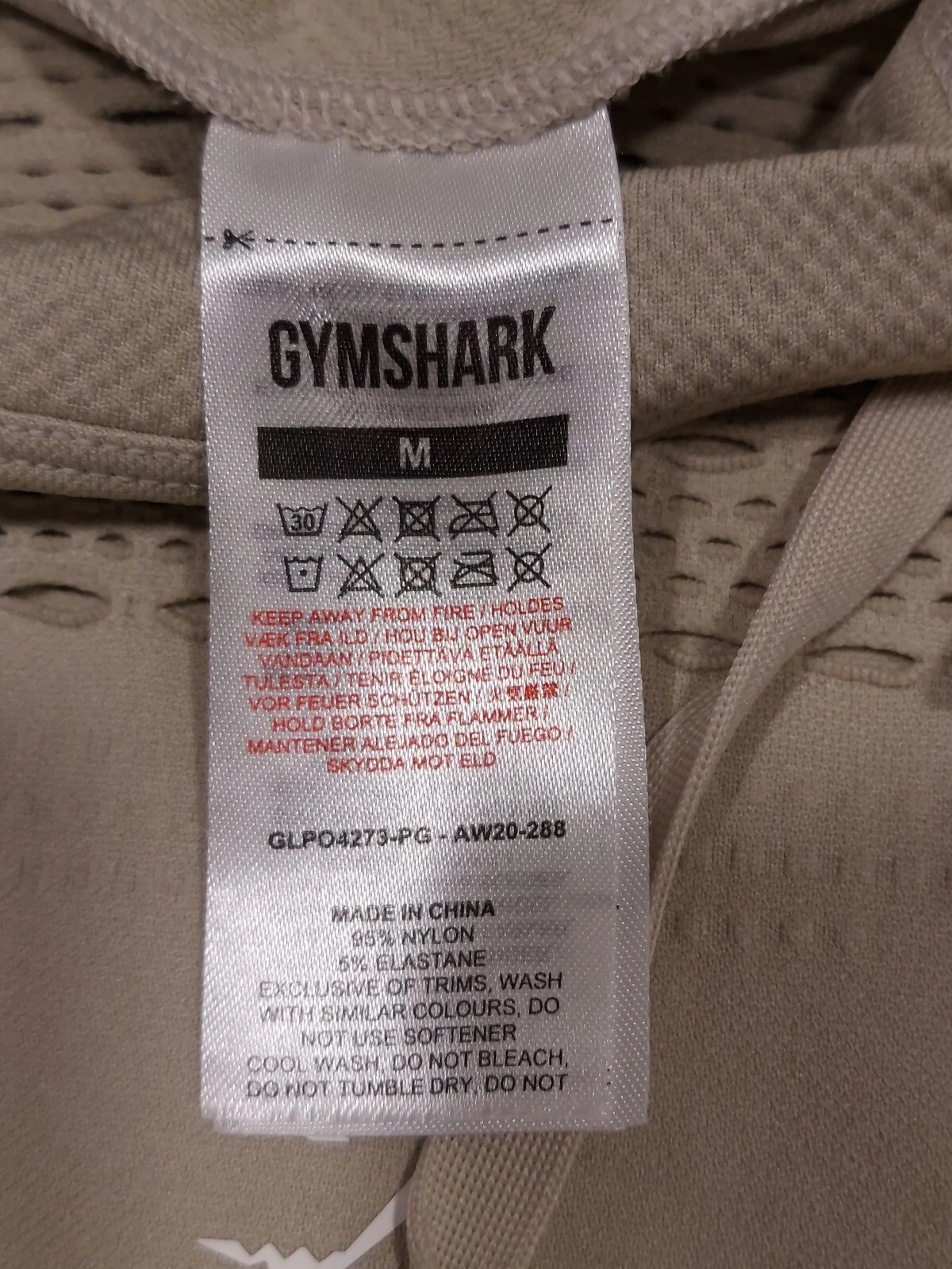 gymshark seamless energy fitted cowl neck hoodie