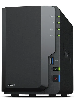 Synology DiskStation DS223 NAS/storage server Desktop Ethernet LAN RTD1619B