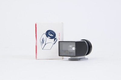 Leica 21mm Metallsucher (Neuwertig!) Schwarz (Selten!) FOTO JESCHNER KASSEL