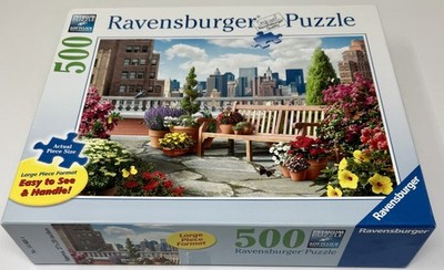 Ravensburger Puzzle - Rooftop Garden - 500 Pieces - 2012