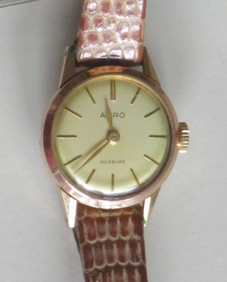 Vintage AERO Damenarmbanduhr, Incabloc, Schweizer Handaufzug, 60er Jahre Top