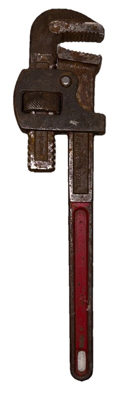 Vintage Sears 14" Adjustable Pipe Wrench Drop Forged Steel Japan