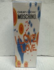 I Love Love Perfume by Moschino 1.7 oz edt for Women New in Box Sealed