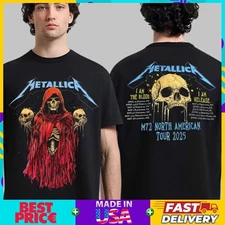 HOT! Metallica M72 North American Tour Canada On Apr 2025 T-Shirt