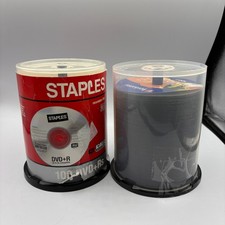 Lot of 150 Verbatim Staples DVD-R 16X 4.7GB 120 Min Spindle