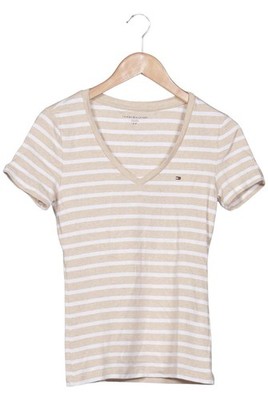 Tommy Hilfiger T-Shirt Damen Shirt Kurzärmliges Oberteil Gr. S Baumw... #wvr3xu8