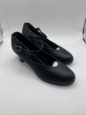 Capezio Jr. Footlight T-Strap 5Black Dance Shoes Character Shoes