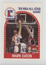 1989-90 NBA Hoops Game All-Star Panels Perforated Singles Mark Eaton #174 0ad
