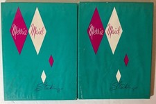 6 Pairs NOS Vintage Pinup Merrie Maid Sheer Mist Nylon Stockings 9 Garter 15D