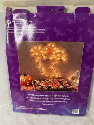 VTG  Halloween Decoration Light Up Wall Mounted Spooky Ghost 17 JMC Impact