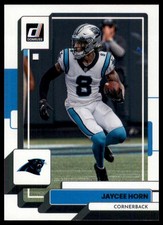 2022 Donruss Jaycee Horn 242 Carolina Panthers