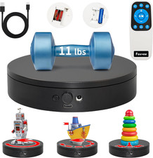 Remote-Controlled Electric Turntable,360  Silent Spinning Display