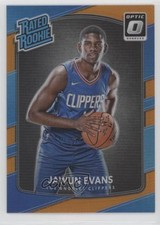 2017 Panini Donruss Optic Rated Rookie Orange Prizm /199 Jawun Evans #162 18ms
