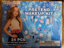 Pretend Makeup Kit, Little Girls, 24 Pieces