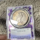 1928 Peace Dollar PCGS AU58 Silver $1 Philadelphia Business Strike