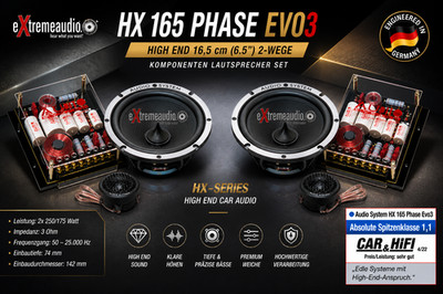 B-stock Audio System HX 165 PHASE EVO 3 HX-SERIES 2-way speakers 16.5 cm
