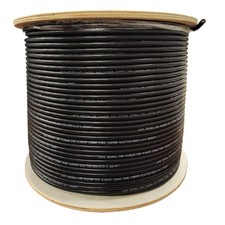 TSCables  Cat6 Plenum Shielded CMP Overall Foil Shield F/UTP , 1000ft, 23...