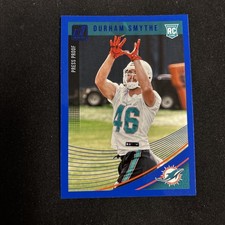 2018 Panini Donruss - Rookie Durham Smythe #385 Press Proof Blue (RC)
