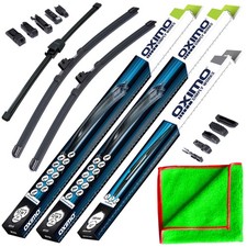 Oximo Front+Heck Scheibenwischer für Nissan Townstar  1 I VAN ab 2021