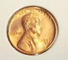 1953 S Lincoln Cent - Uncirculated -  BU Red