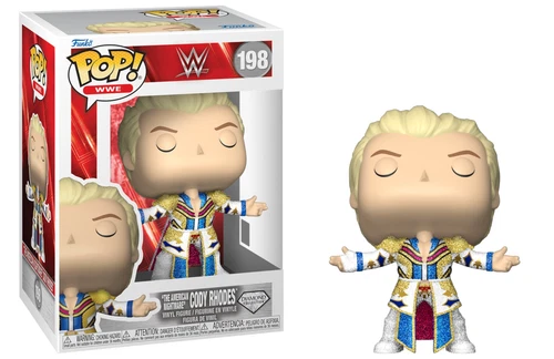 Funko Pop! WWE "The American Nightmare" Cody Rhodes Diamond #198