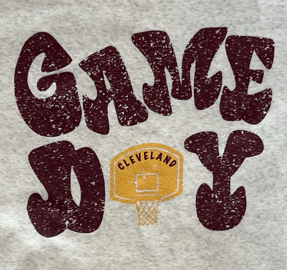 Редкая женская/женская белая толстовка Live & Tell Cleveland Cavalier's Game Day S - Изображение 3 из 4