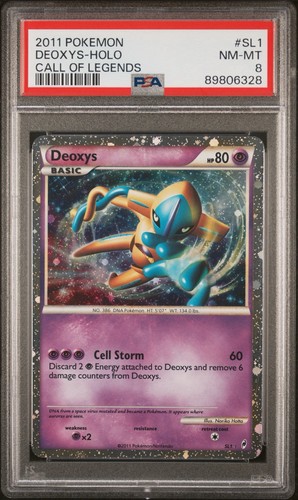 Deoxys graded PSA 8 for sale on eBay