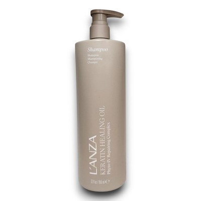 Lanza Keratin Healing Oil Lustrous Shampoo Phyto IV Repairing Complex 32oz