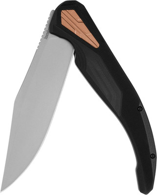 Strata Platform Sheepsfoot Pocket Knife, 2.75'' Steel Blade with Nail Clipper and