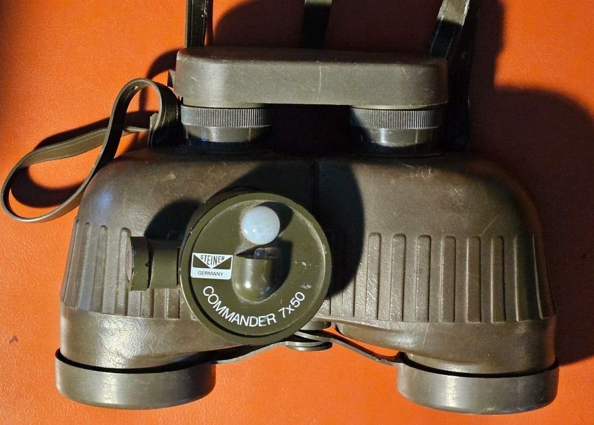 RARE Steiner Commander III 7x50 Binoculars as used by Arnold