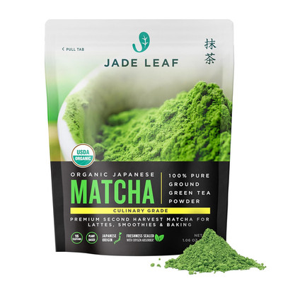 Organic Premium Ceremonial Grade Matcha Green Tea Powder - Japanese - Culinary,