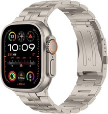 Apple Watch Titanium Band 42/44/45/46/49mm Strap Ultra 4/3/2/1 Series 12 11 10 9