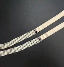 Blinge Bra Strap Replacement Matte Elastic Rhinestone 16"