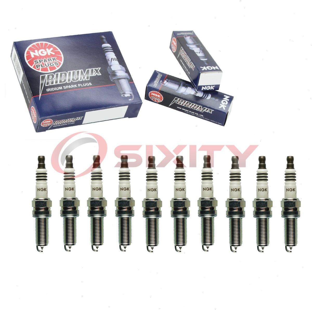 10 pc NGK 93911 LKR7AIX Iridium IX Spark Plugs for XP5703 XP5702 XP5701 xz