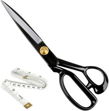 10In Fabric Scissors Professional Heavy Duty Tailor Shears Sewing