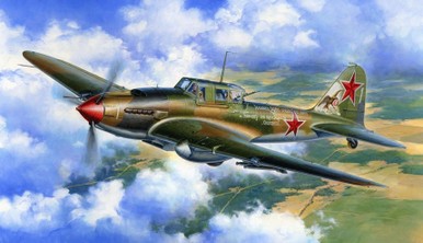 Tamiya 61113 1/48 IL2 Sturmovik Fighter Plastic Model Kit
