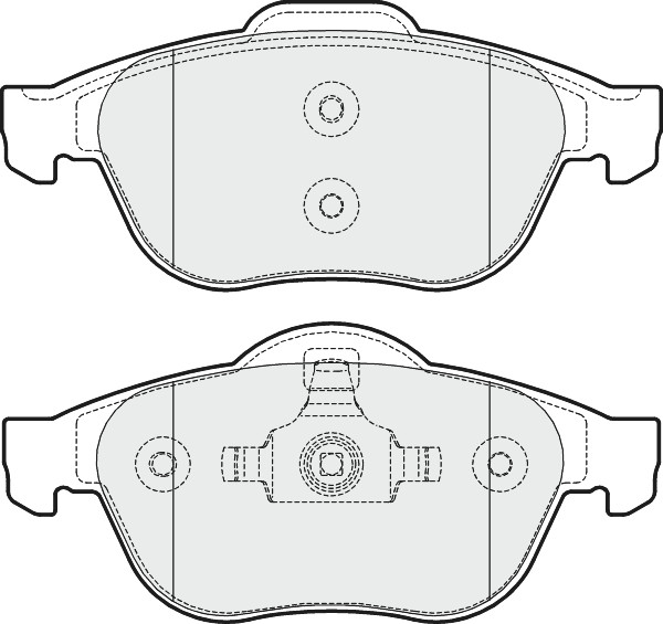 Brake Pads Set fits RENAULT LAGUNA Mk2 2.2D Front 01 to 07 Proformer New