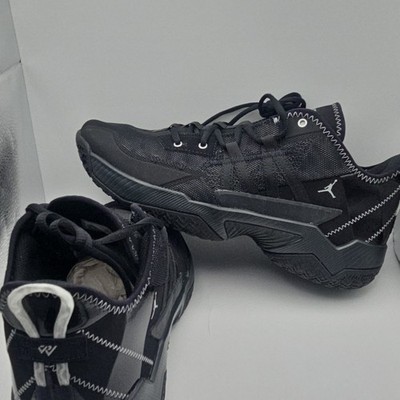 Jordan One Take 2 Men's Basketball Shoes Black Metallic Silver NEW NEVER WORN
