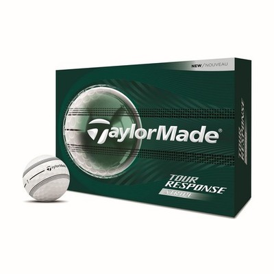 TaylorMade Golf Tour Response Clear Stripe One Dozen