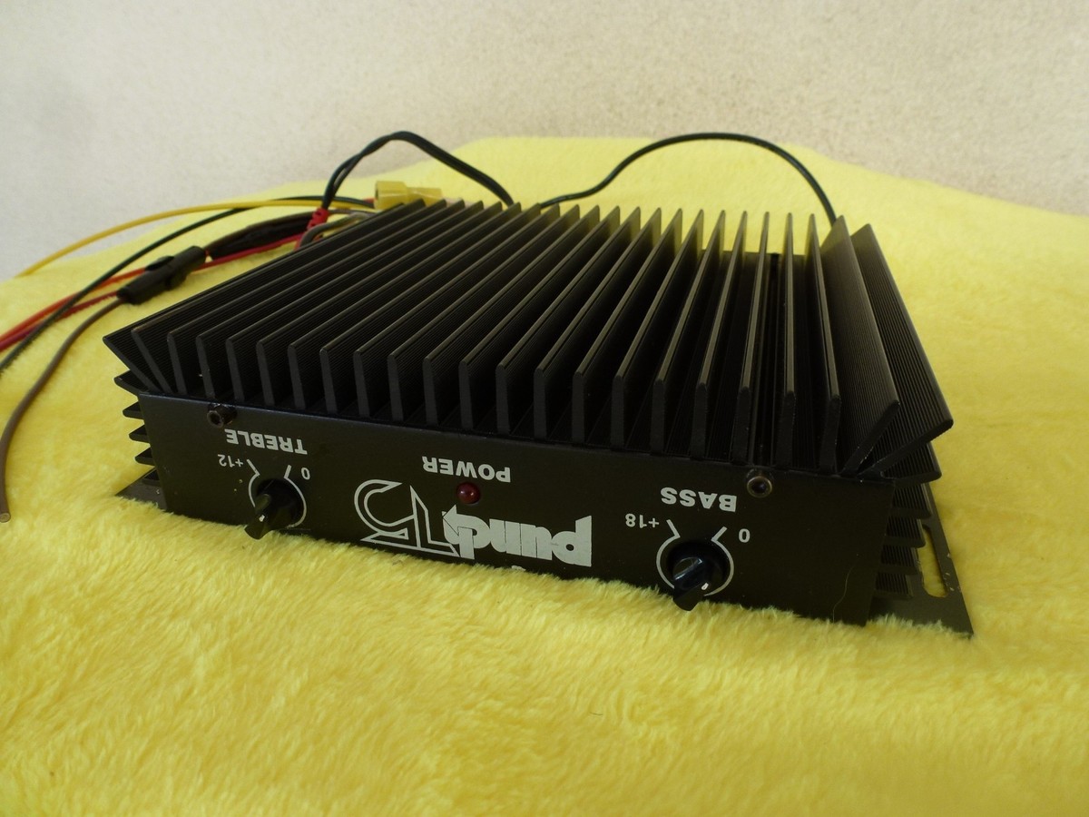 Rockford Fosgate Punch 75 RECAPPED 1st Gen Old School