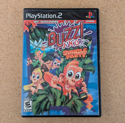 Buzz Junior Jungle Party PlayStation 2 PS2 Game ONLY (NO BUZZERS) - Untested