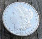 1899-S Morgan Silver Dollar, Blast White With Proof  like Surfaces,Better Date,